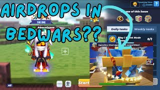 Did Blockmango Just Add Air Drops To Bedwars!!???