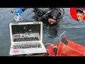 Found $1549 MacBook Air in River while Scuba Diving!