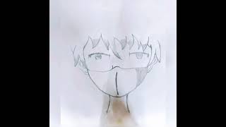 anime boy drawing #Art by HF6