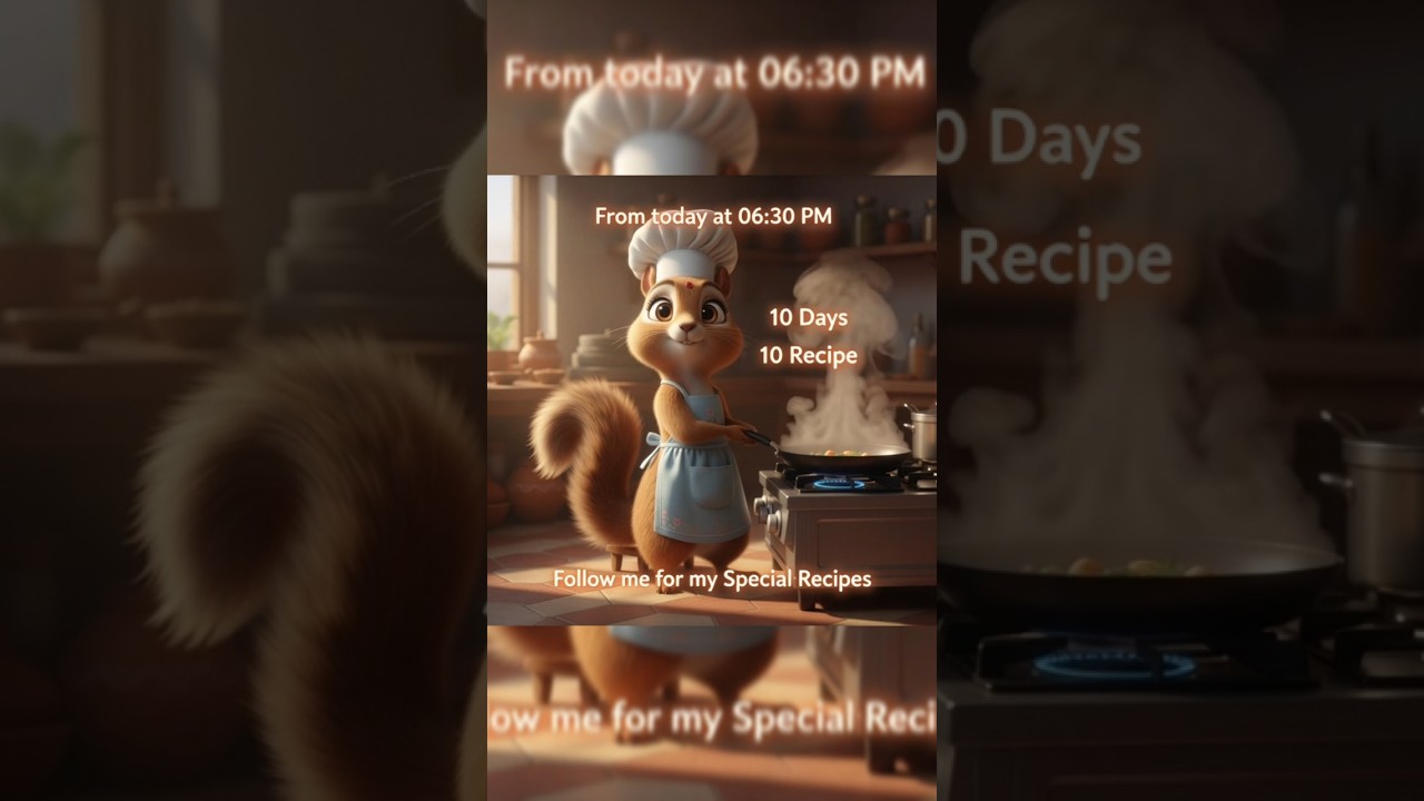 😱OMG 😋Coming soon… stay hungry 🍽Gillu Kumari aa rahi hai apni rasoi leke.🐿️🍳 