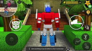 OPTIMUS PRIME in Scary Teacher 3d Challenge in Minecraft