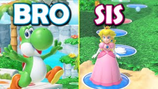 2Player Mario Party Superstars: *Yoshi's Tropical Island* [BRO VS SIS!!]