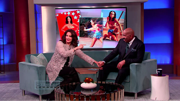 Lynda Carter teaches Steve the Wonder Woman Spin |...