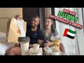 Trying The ENTIRE DUBAI MCDONALDS MENU... MCDONALDS MUKBANG!