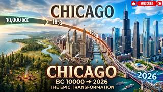 Evolution of Chicago | Fixed-Camera Timelapse: 10,000 BC - 2026 in 12 Minutes