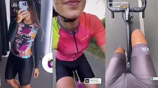 20 Minutes of Beautiful Cycling Girls in Unitards