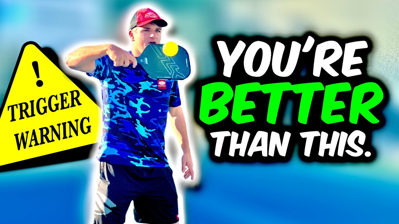 8 Pickleball Mistakes Holding You Back (trigger warning)