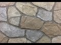 How to do a Hand Carved Flagstone Concrete Overlay Wall, Outdoor Kitchen, Fireplace, or Seat Wall