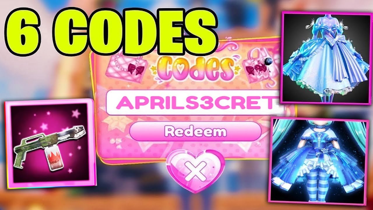 ALL *WORKING CODES* IN THE APRIL'S UPDATE (FLAMETHROWER)! ROBLOX DRESS ...