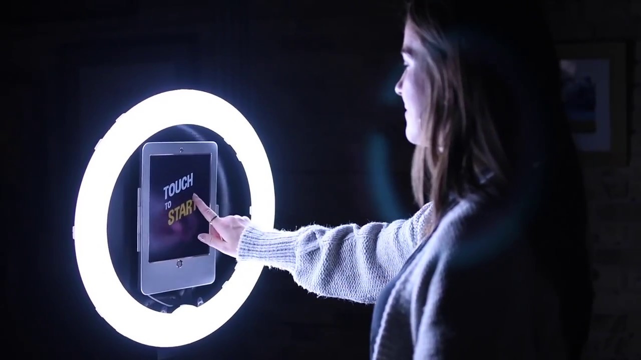 Crown Photo Booth | Wedding & Events | Ring Light