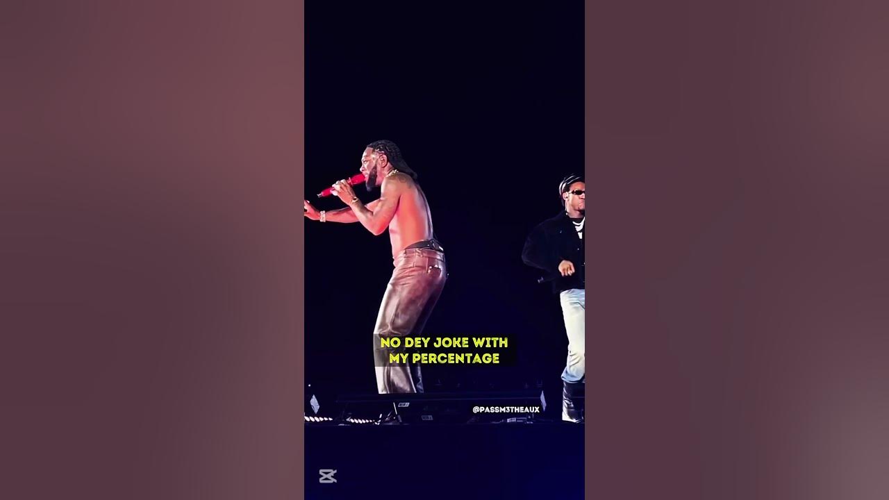 Burna Boy & Shallipopi Set Paris Ablaze with 'Laho' Remix Performance! 🔥