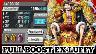 FULL BOOST EX LUFFY GAMEPLAY