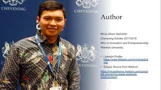 A Text Analysis of Successful Chevening Essays (Haidir's EAP Presentation)