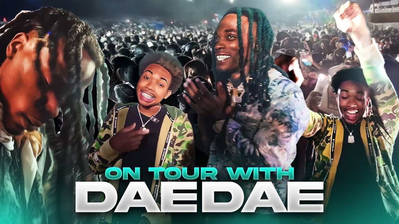 Dae Splatt Rapper A Day With Rapper DAE DAE | Live Performance Vlog - YouTube