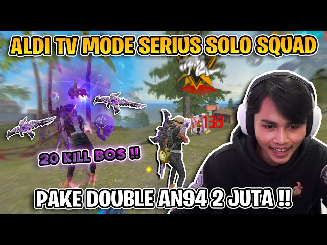 SOLO SQUAD PAKE DOUBLE SENJATA AN94 2 JUTA !! MUSUH SAMPE PADA TAKUT !! class=