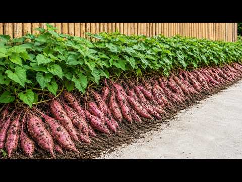 3 Rooftop Crops, One Amazing Summer! Sweet Potatoes, Potatoes & Eggplant