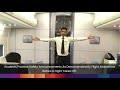 Practical Sessions | Student Demonstrates In-Flight Safety Announcement | Skylark Institute