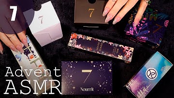 ASMR Advent Calendar 2022 Day 7 (🎧 soft spoken, tapping, scratching, swatching)