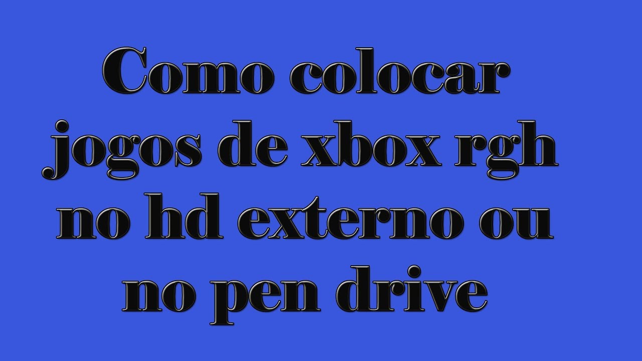 Pendrive de 32gb com Jogos de Xbox 360 RGH/JTAG!!! Monte o seu Pacote!!! 