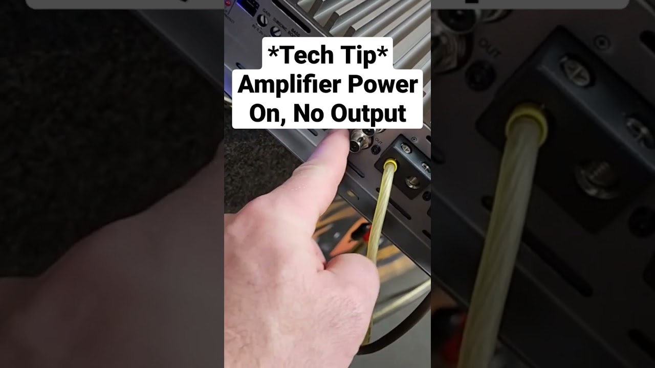 *Технический совет* Усилитель включен, но нет выходного сигнала 