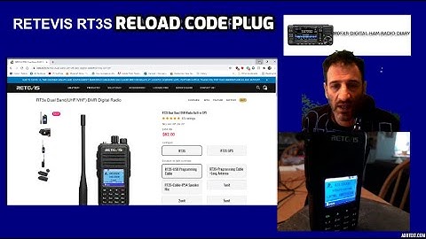 RETEVIS RT3S/MD380UV -LOAD YOUR SAVED CODEPLUG