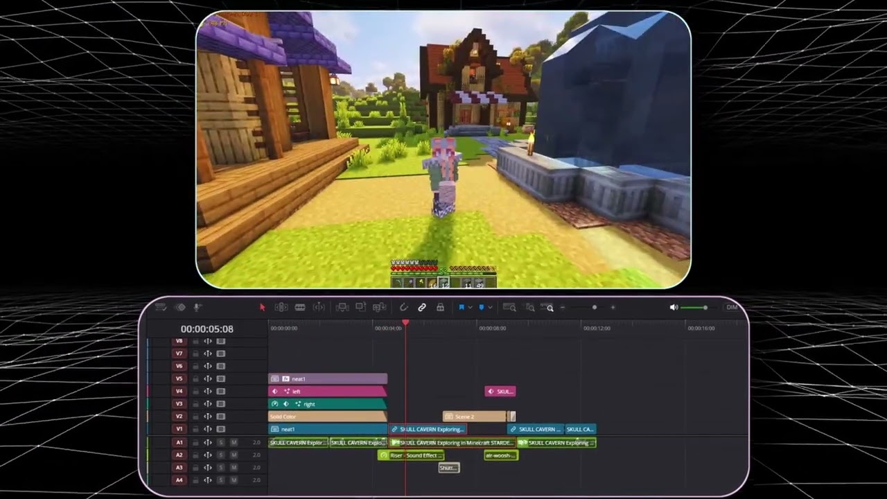Timeline intro showcase