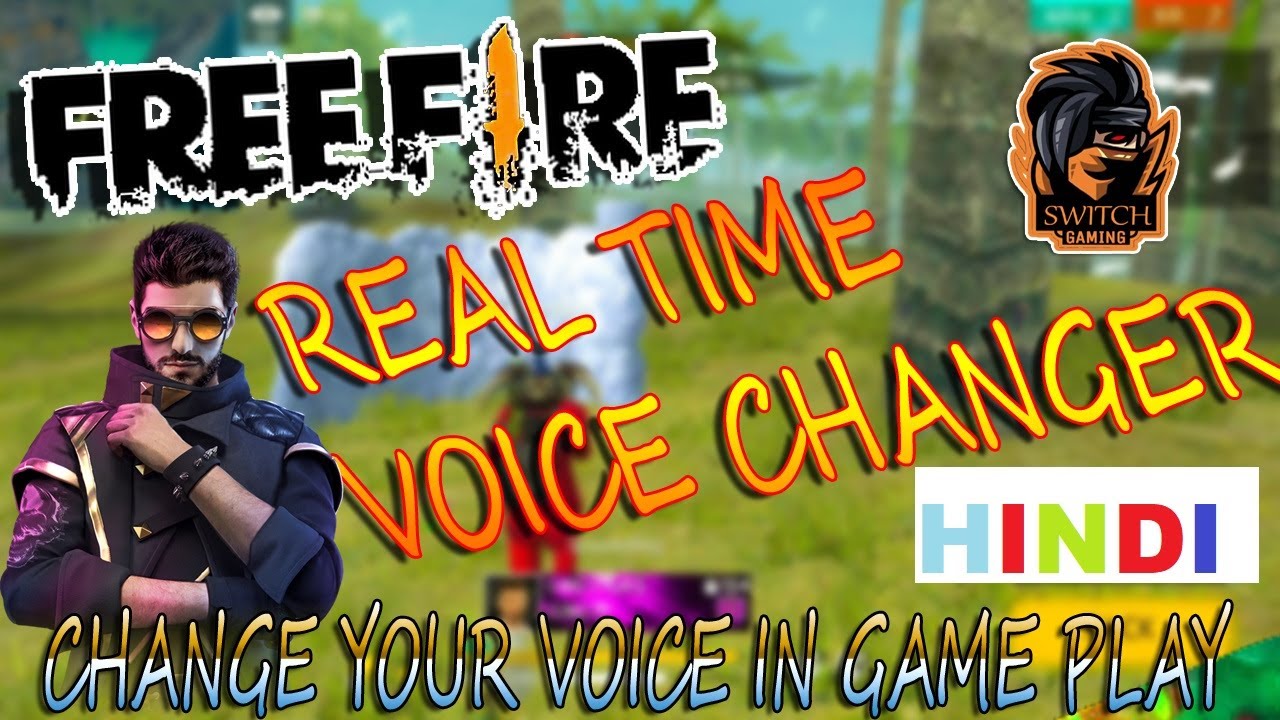 How To Change Voice In Free Fire Hindi Real Time Voice Changer Youtube