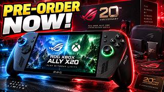ROG XBOX Ally X20 Pre-Orders Are LIVE Don’t Miss This! 🔥