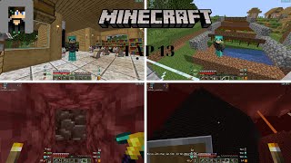 Creeper Boy - Gamer | MINECRAFT SINH TỒN TẬP 13 | KHÁM PHÁ NETHER,NÂNG GIÁP,MÁY FARM LÚA TỰ ĐỘNG