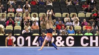 CJ Maestas – Floor – 2014 P&G Championships – Sr. Men Day 2