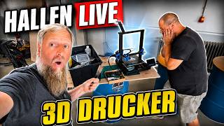 HALLEN MONTAG – Alter 3D-Drucker kaputt! Was nun – muss ein neuer her  // #kaffee !holy #werkstatt