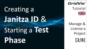 Creating a Janitza ID & Starting a Test Phase | Manage & License a Project (EN) [2/8]
