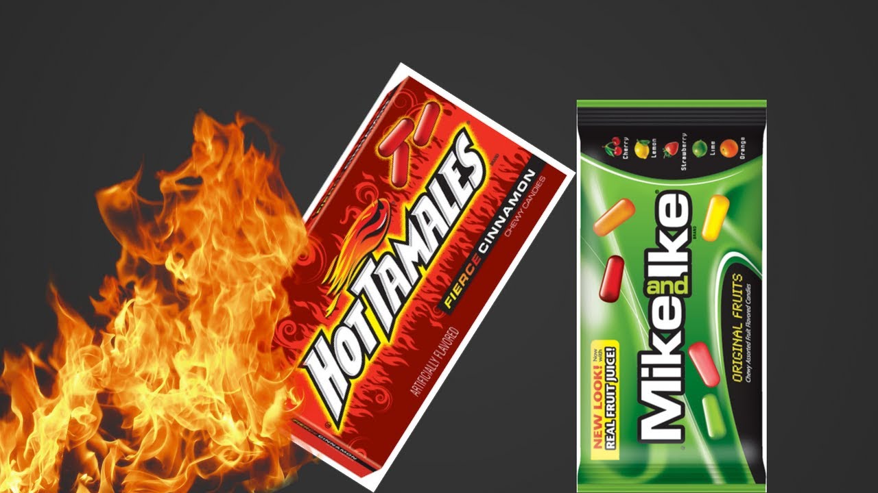 Challenge #1 | Hot Tamales or Mike and Ike | M'n'B - YouTube