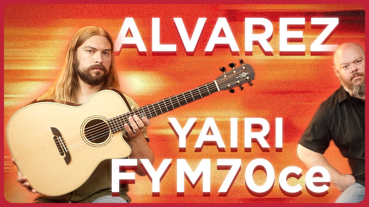 Alvarez FYM70CE Yairi Masterworks Folk/OM All Solid Spruce