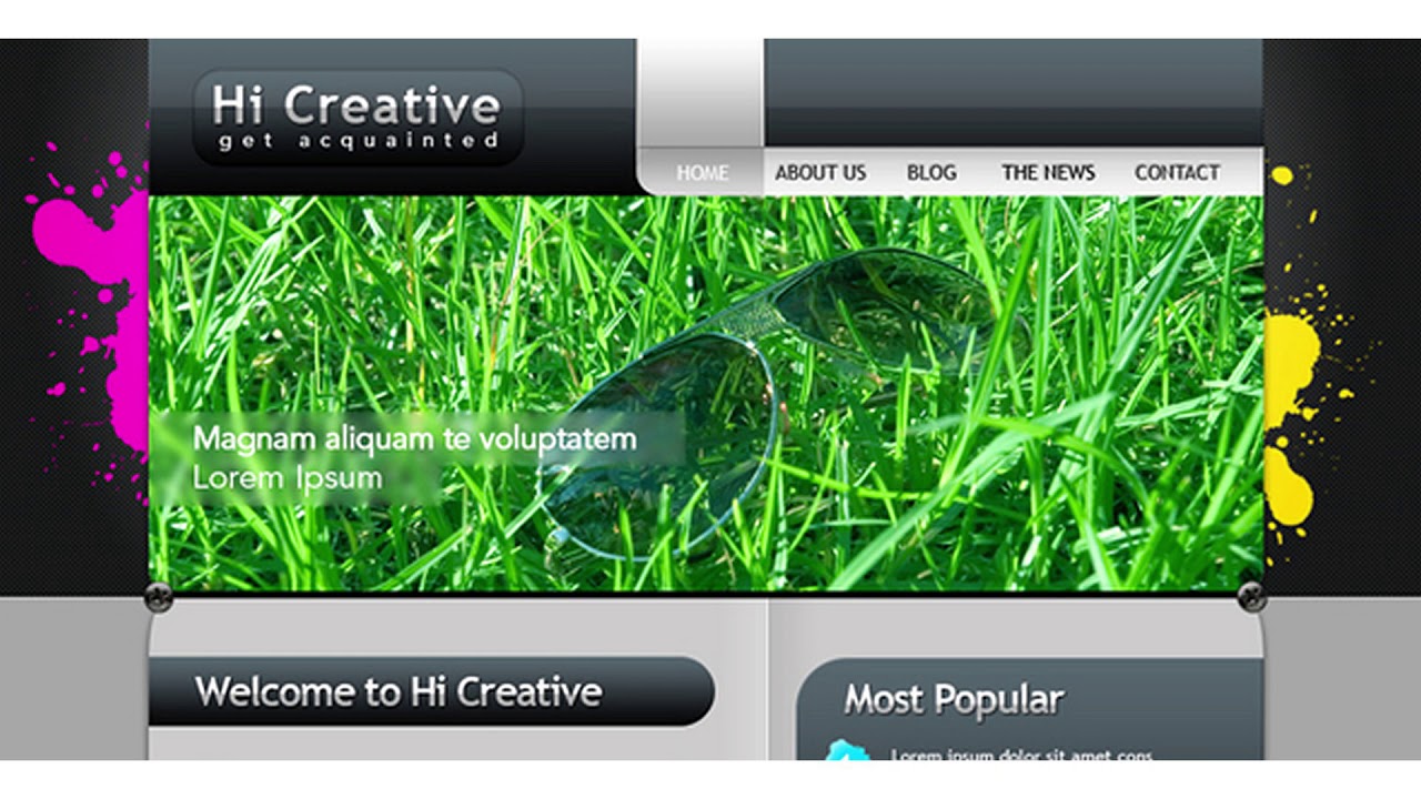 Hi Creative Portfolio Site | Themeforest Website Templates and Themes ...