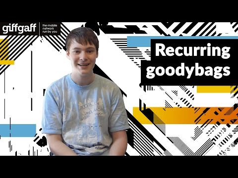 How to recur your goodybag | Tutorial | giffgaff