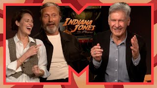 Indiana Jones & the Dial of Destiny cast on time travel & SECRETS behind THAT hat | MTV Movies