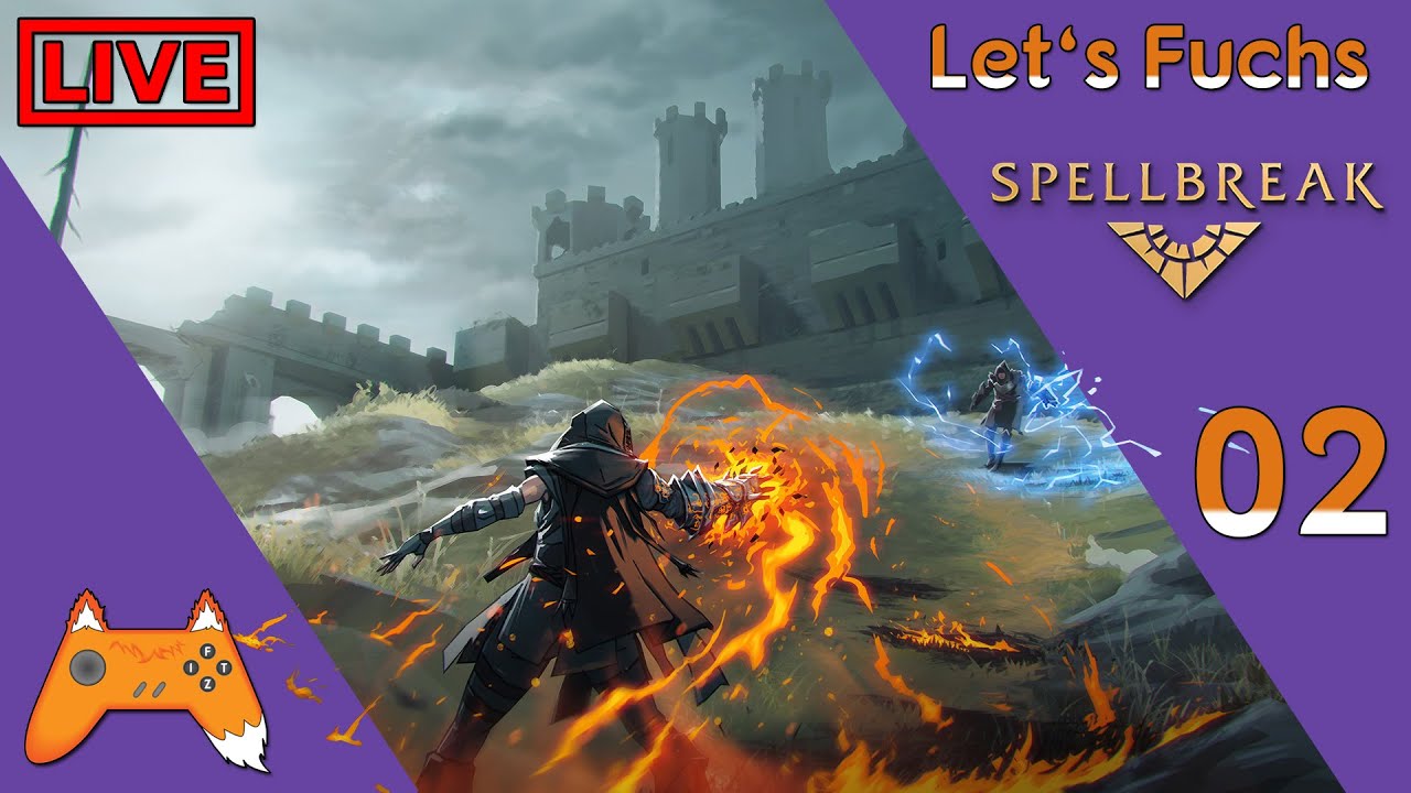 Let's Fuchs | Live | 🧙‍♀️ | Spellbreak | #02 Tasten wir uns weiter ran?! | Lets Play German/Deutsch