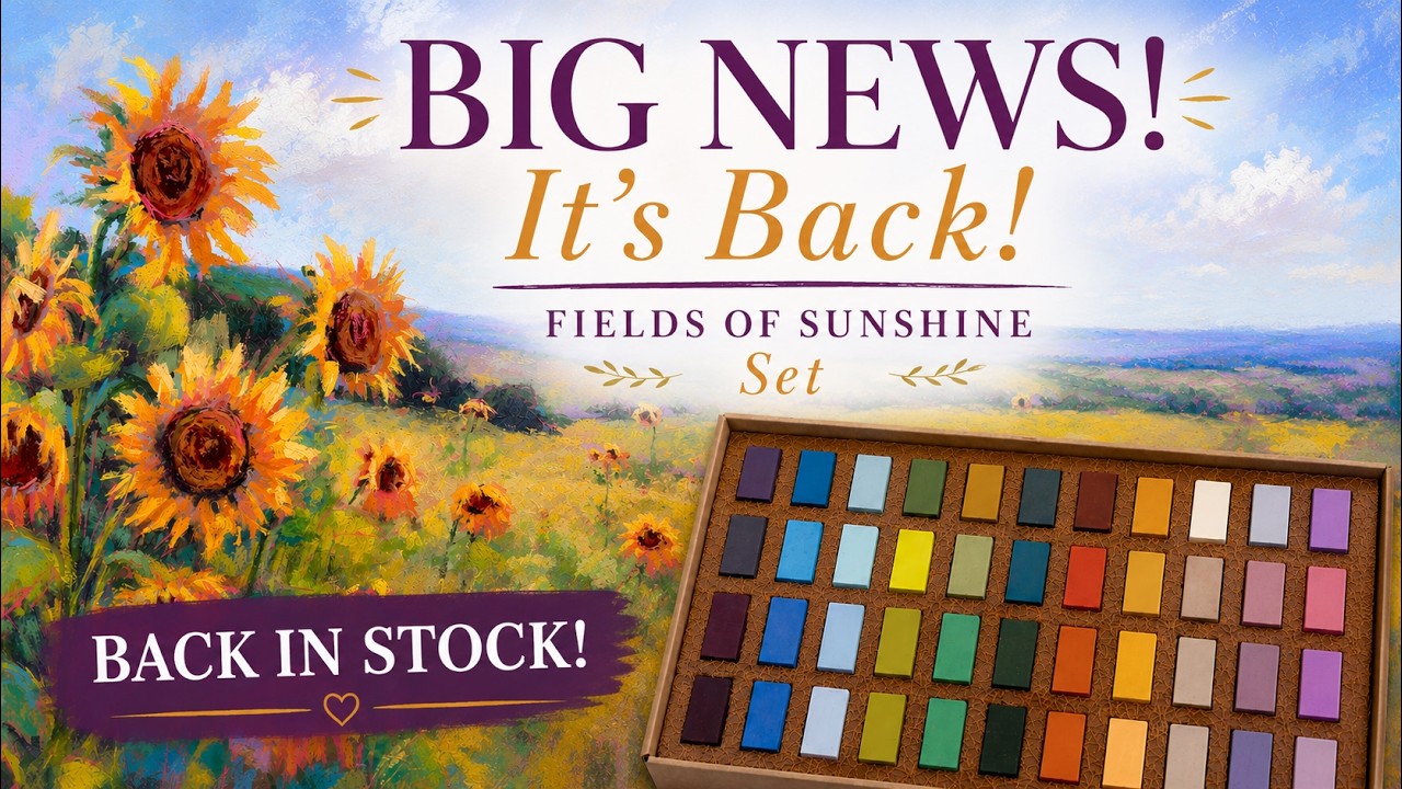 Thumbnail for 🎉 It's Back! My Earthberry "Fields of Sunshine" Pastel Set Is Available Again!