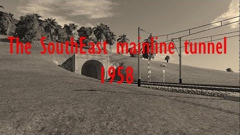 Transport Fever 2 Trainspotting ┆The SouthEast mainline tunnel 1958┆