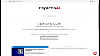 How to Use CaptchaAI Emulator in Solving The Software Captcha screenshot 2