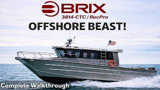 Is This Ultimate All-Weather Adventure Boat? Inside Brix 3814 - Full Tour