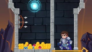 Rescue Hero Gameplay/ Pull The Pin All Level Solution/ Mobile Gamelay screenshot 4