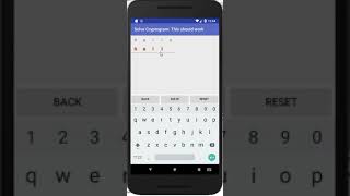 Cryptogram Application Manual Testing 2 screenshot 4