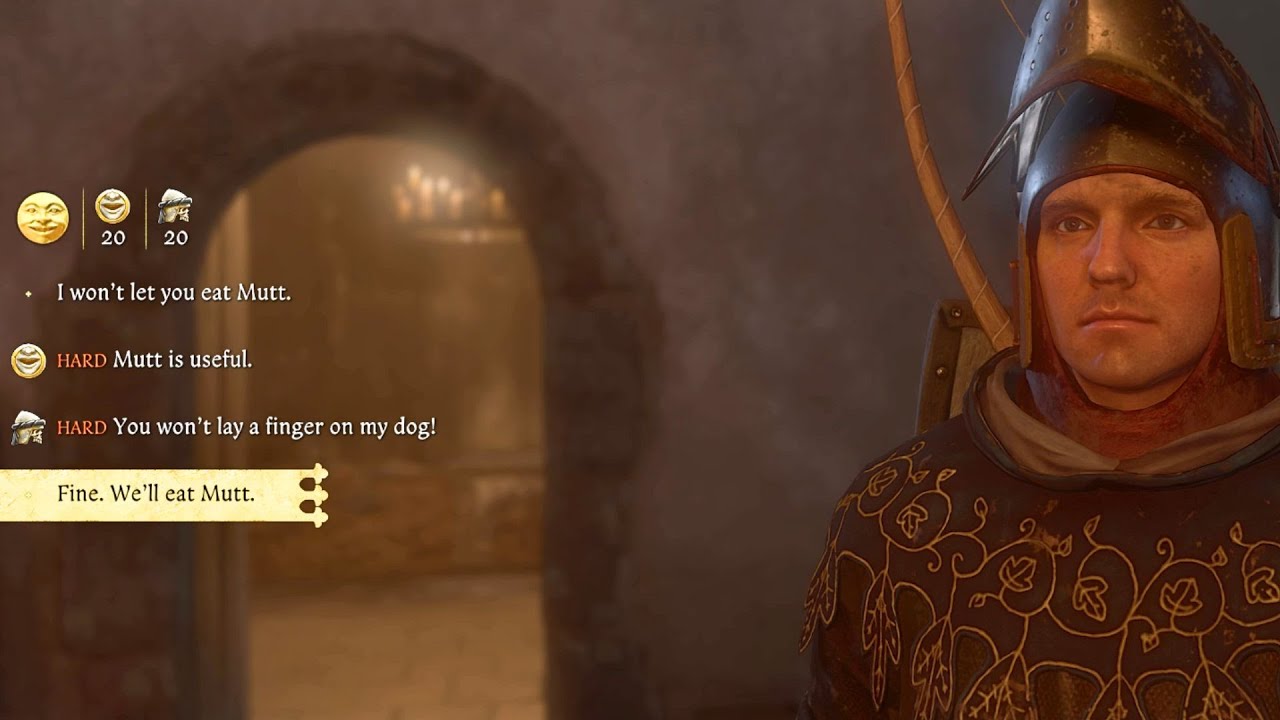 What Happens if you Eat Mutt in Kingdom Come: Deliverance 2