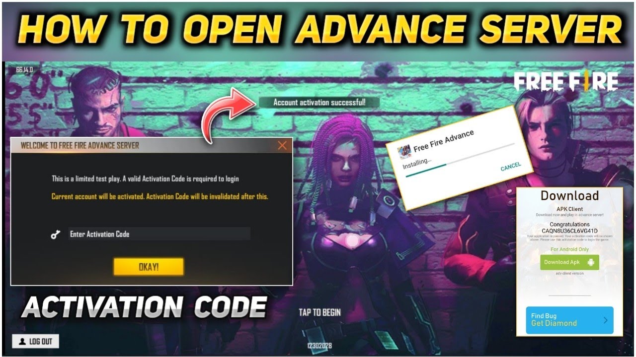 Free Fire Advance Server registration is available now! - Free Fire Advance  Server - TapTap