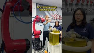 Spraying robot#industry #machine #robot #automation #spray