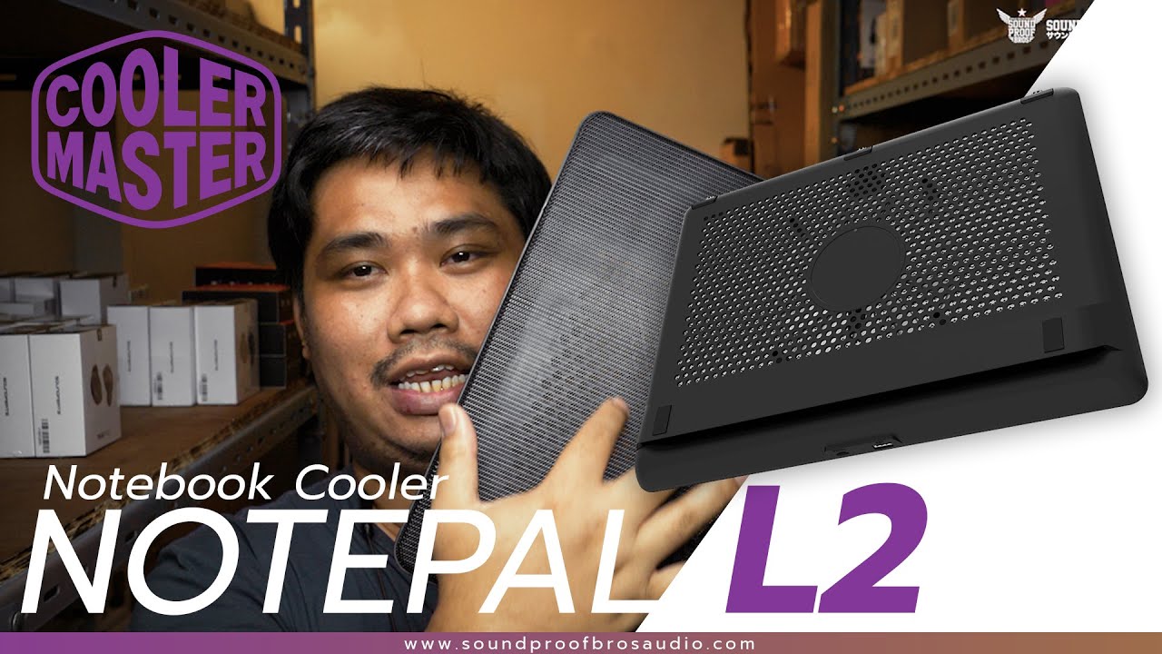 Notepal L2 Rpm แผ่นระบายความร้อน CoolerMaster NOTEPAL L2 By Soundproofbros - YouTube