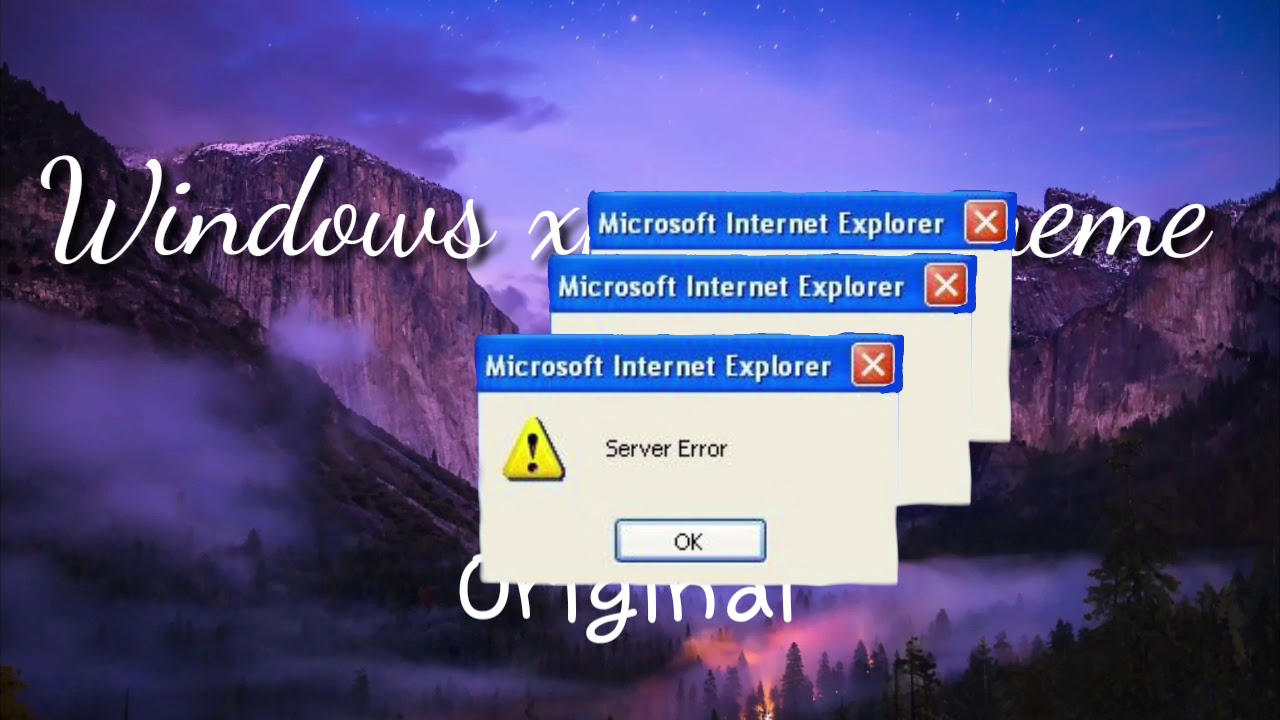 Windows xp error meme 😂 YouTube