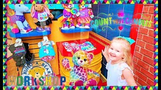 BUILD-A-BEAR SHOPPING HAUL | Our first visit | Count your candles | Birthday Gift